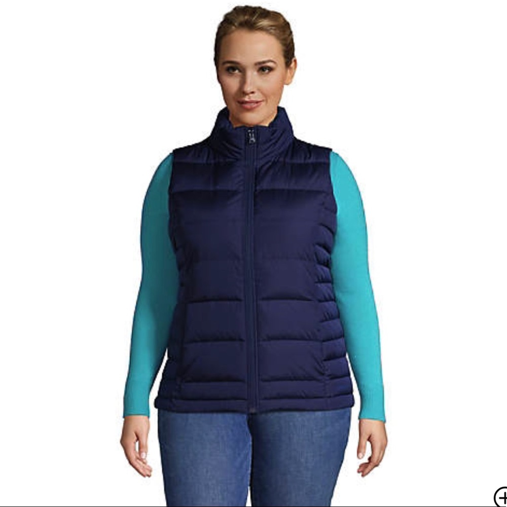 ❄️ NWOT❄️LANDS END PUFFER VEST❄️